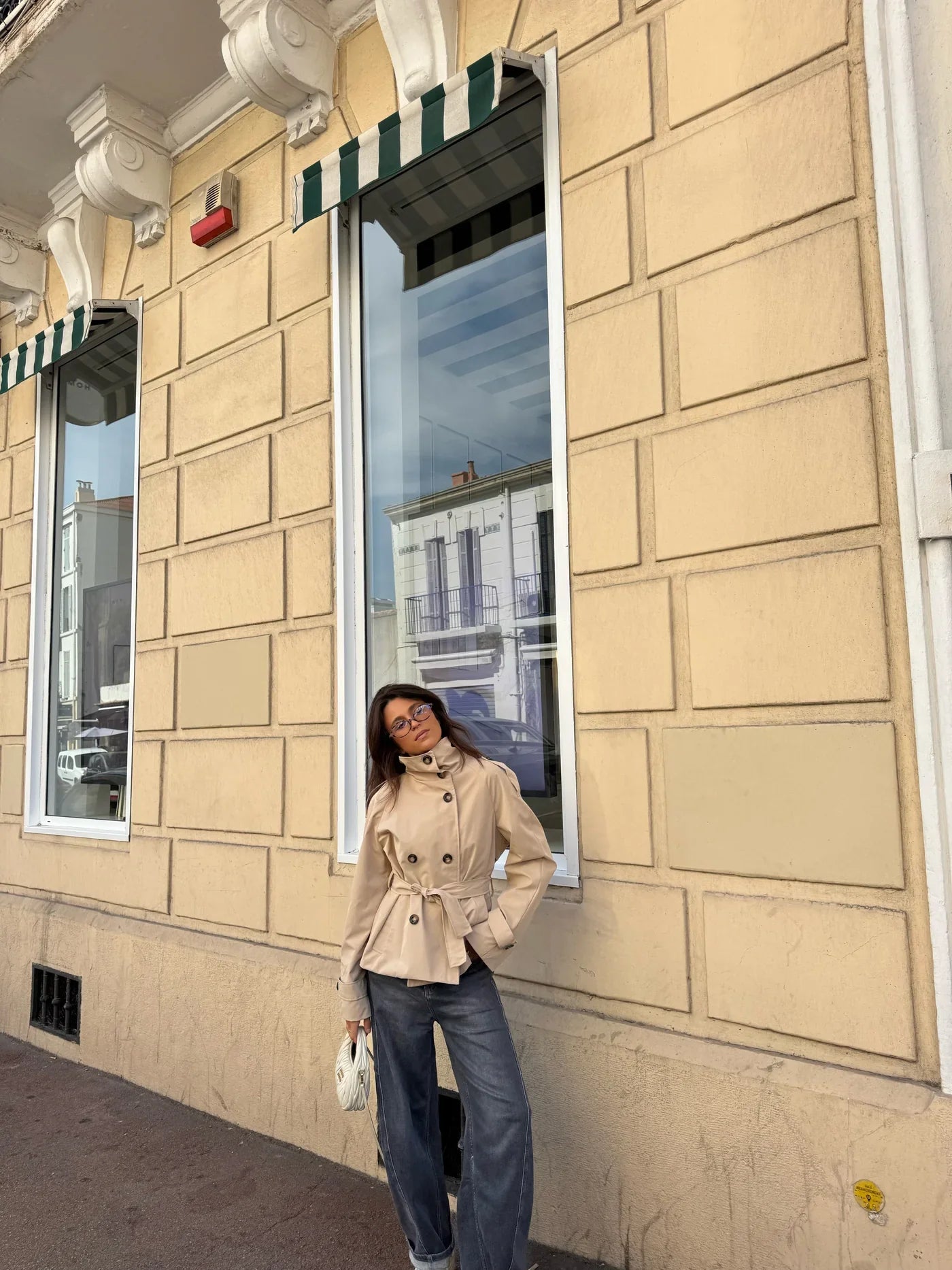 Alden Trench Coat - Beige