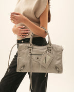 It girl bag small - Light grey