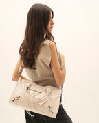 It girl bag small - Light beige