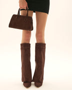 Lavista Suede knee high boots - Brown
