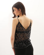 Lola Embellished Top - Black