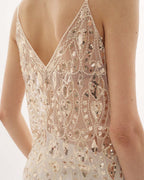 Cristina Embellished Top - Cream
