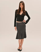 Zeïa Midi Skirt - Polka dots