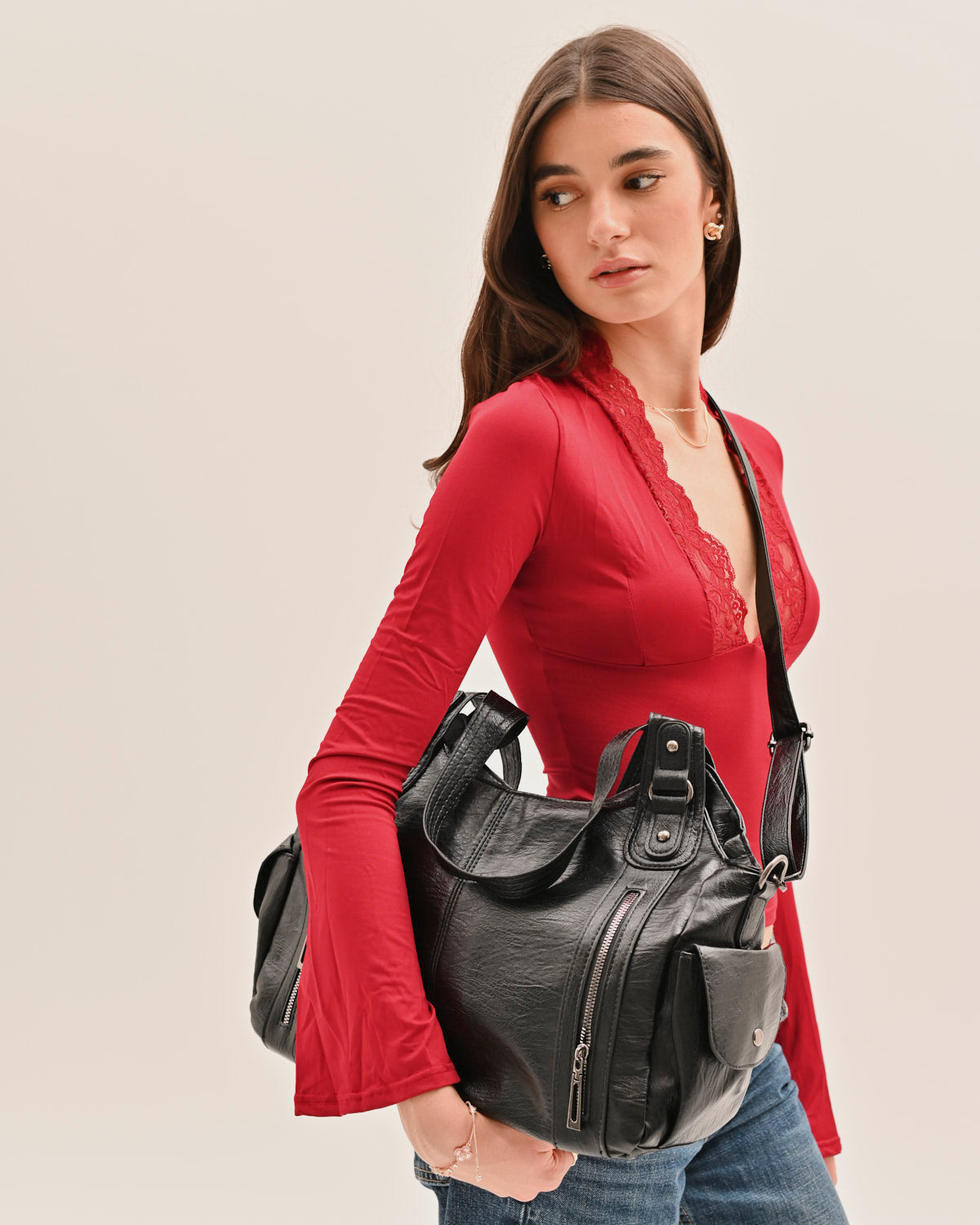 It girl city bag - Black